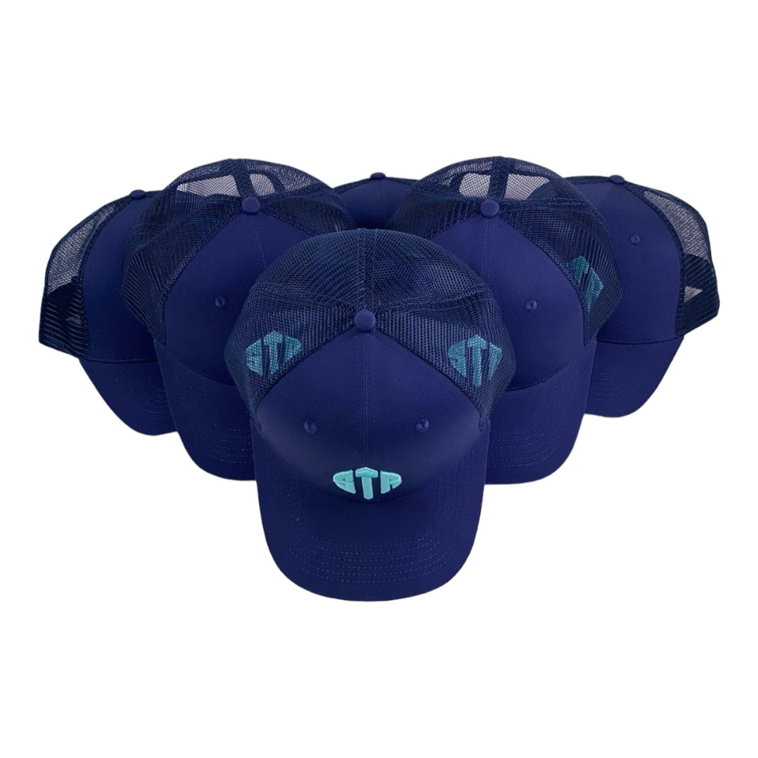 STR Blue Two Tone Trucker